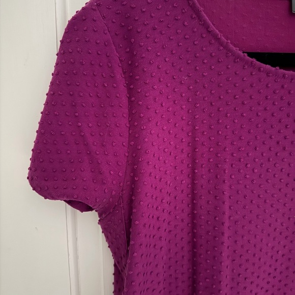 The Limited Maroon Short Sleeve Top - Picture 4 of 8